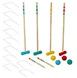 Wooden croquet set