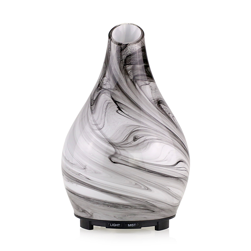 high quality ultrasonic humidifier ultrasonic aromatherapy aroma oil diffuser 200ml glass diffuser