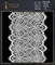 customize lace white lace lace accessories without elastic lace underwear accessories Art No: 6081 Lace trimming