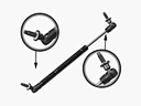 bonnet gas struts