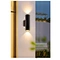Up Down Black Wall Light