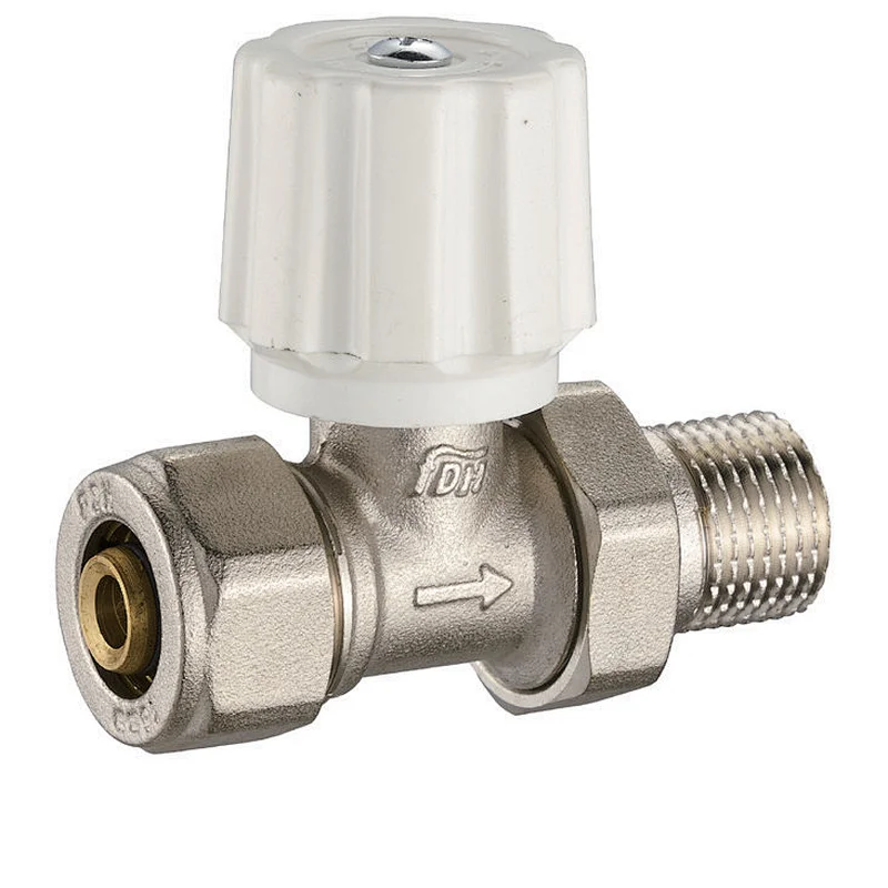 Straight Radiator Valve Compression Ends