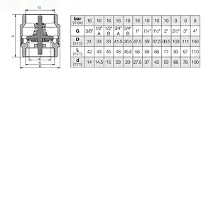 Spring Check Valve Plastic Disc