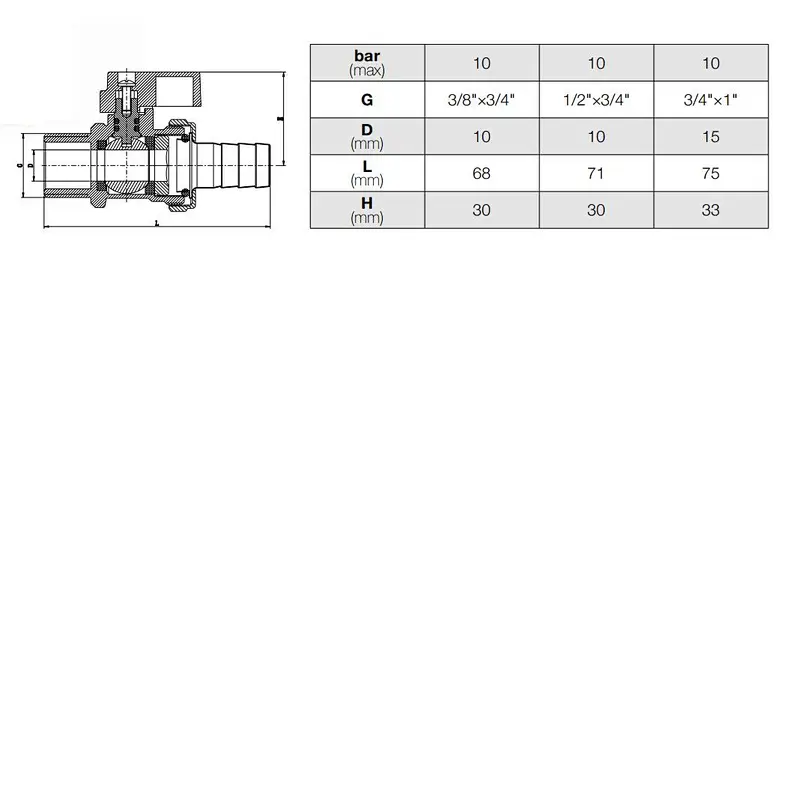 Drain Ball Valve