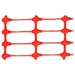 Snow barrier fence