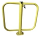 Fold down parking bollards