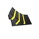 Solid rubber wheel chocks