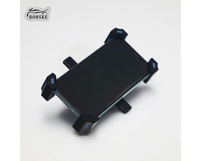 Cell phone holder for motorcycle
