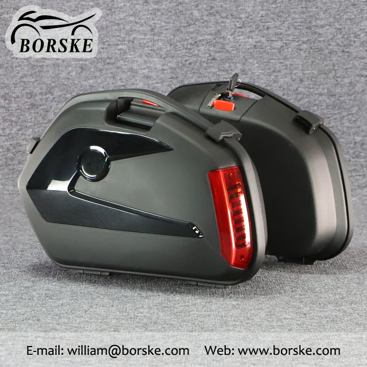 ABS PP LED Motorcycle Side Box