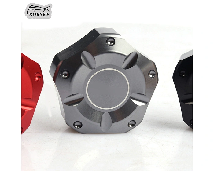 BORSKE Scooter Parts Supplier Motorcycle Fuel Tank Cap Fuel Tank Cover for Vespa