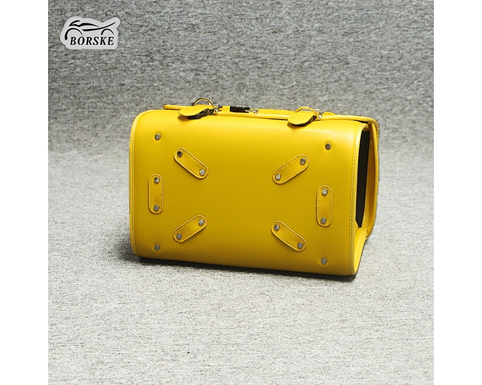 BORSKE Motorcycle Tail Pannier Bag Waterproof Handbag Storage Luggage Bag Motorcycle Accessories