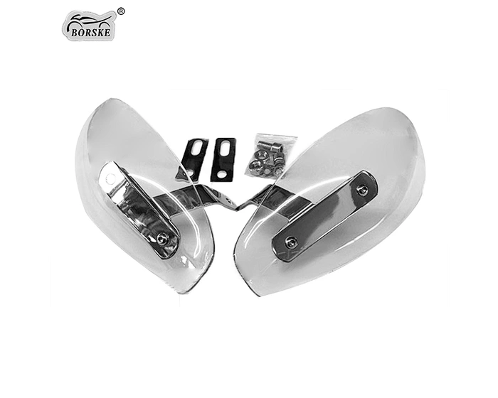 BORSKE Manufacturer Custom Hand Guard Protector Handlebar Windshield Motorcycle Handguard