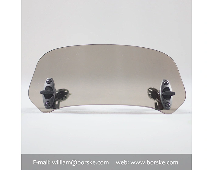 smoke motorcycle windscreen extension