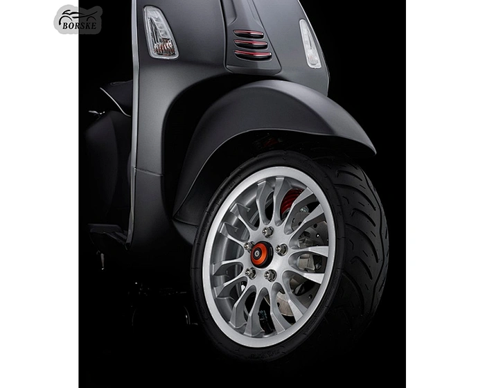 Borske Scooter Parts Factory high quality CNC aluminum wheel hub cover for Vespa