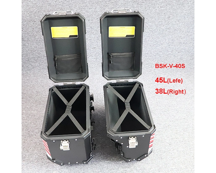 Aluminum Alloy Side Boxes Motorcycle