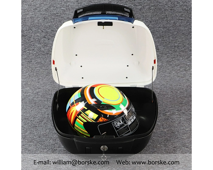 custom motorcycle trunk