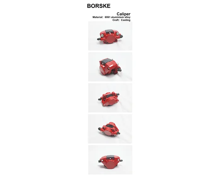 Borske CNC 6061 Aluminium Alloy Front Disc Caliper Brakecaliper Cover