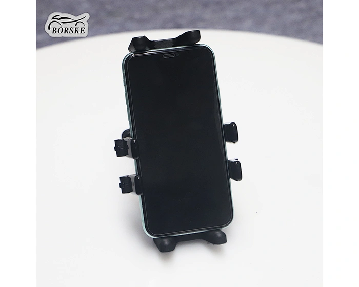 Cell phone holder for motorcycle
