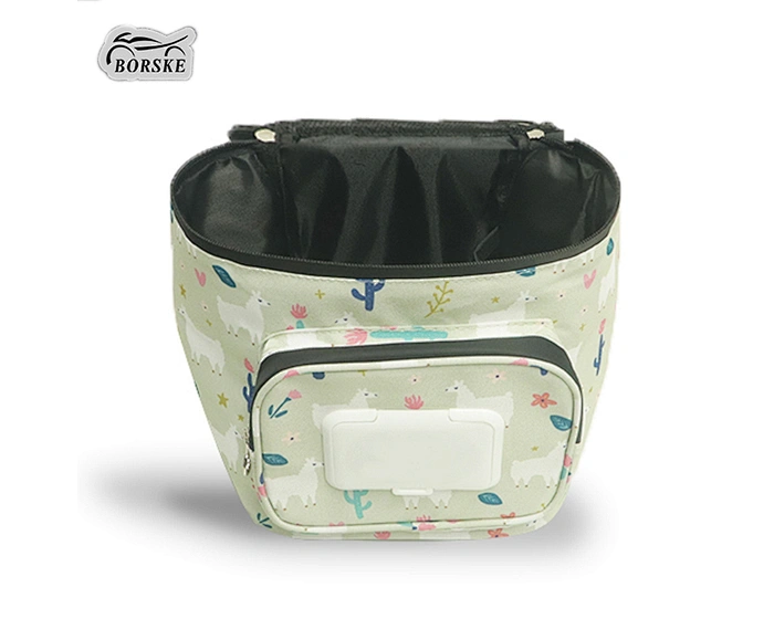 BORSKE Wholesale Scooter Ladies Cute Small Square Bag Green Handbag Storage Luggage Bag