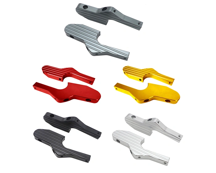 Motorcycle foot stand extend