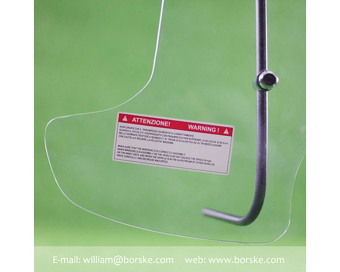 motorcycle windshield for Peugeot