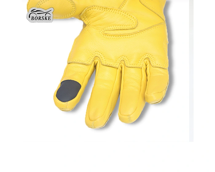 Motorcycle riding gloves