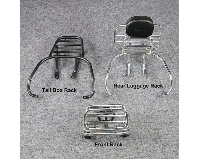 Foldable Rear Luggage Rack for Django