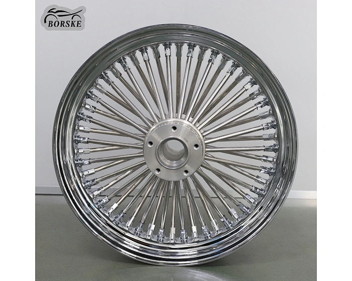 Aluminum forged spoke wheel for Harley Davidson