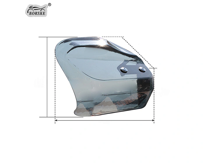 BORSKE Factory Wholesale Hand Guard Protector Handlebar Windshield Motorcycle Handguard