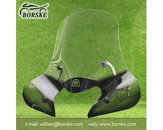 pvc motorcycle windshield for Honda
