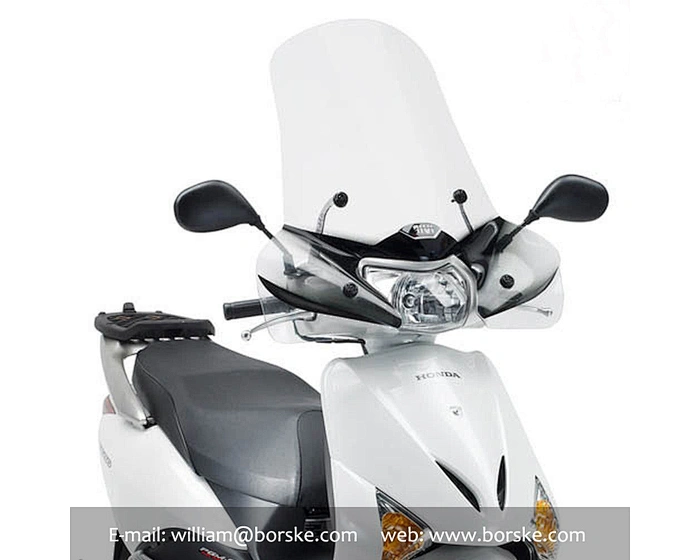 pvc motorcycle windshield for Honda
