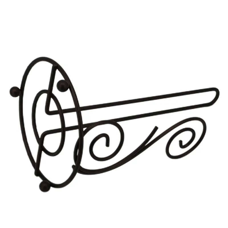 Kitchen Roll Holder, Paper Towel Holder, Paper Stand 2022, Steel Wire, Flower shape, White Black Grey, Any Color