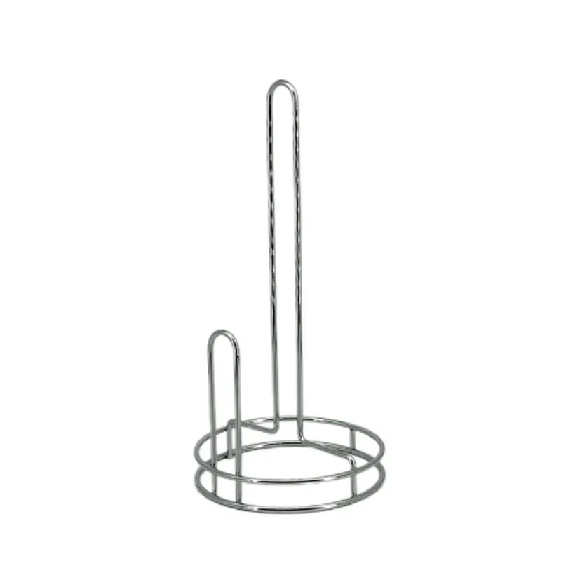 Kitchen Roll Holder, Paper Towel Holder, Paper Stand 2022, Steel Wire, Circular, White Black Grey, Any Color