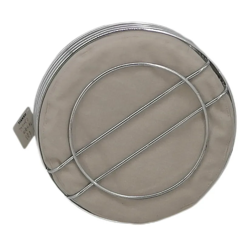 Metal with Fabric insert , Mondern Bread Basket Stainless Steel