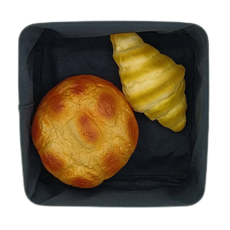 Metal with Fabric insert , Mondern Bread Basket