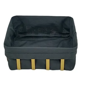 Metal with Fabric insert , Mondern Bread Basket