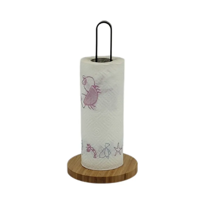Kitchen Roll Holder, Paper Towel Holder, Paper Stand 2022, Carbon Steel, Circular, White Black Grey, Any Color