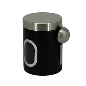 Kitchen Canisters , Airtight Metal Canister Set, Coffee, Sugar, Tea, Flour, Pasta Storage Containers, Kitchen Decor, Set of 3