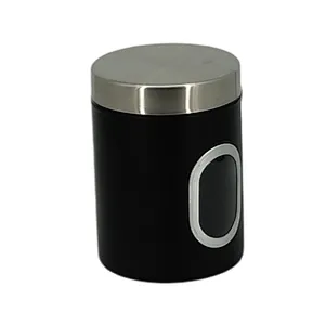 Kitchen Canisters , Airtight Metal Canister Set, Coffee, Sugar, Tea, Flour, Pasta Storage Containers, Kitchen Decor, Set of 3