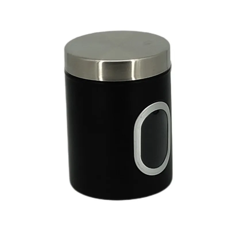 Kitchen Canisters , Airtight Metal Canister Set, Coffee, Sugar, Tea, Flour, Pasta Storage Containers, Kitchen Decor, Set of 3