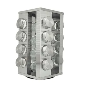 stainless steel spice jar set,stainless steel spice jar set 16pcs, stainless steel spice jar 16pcs