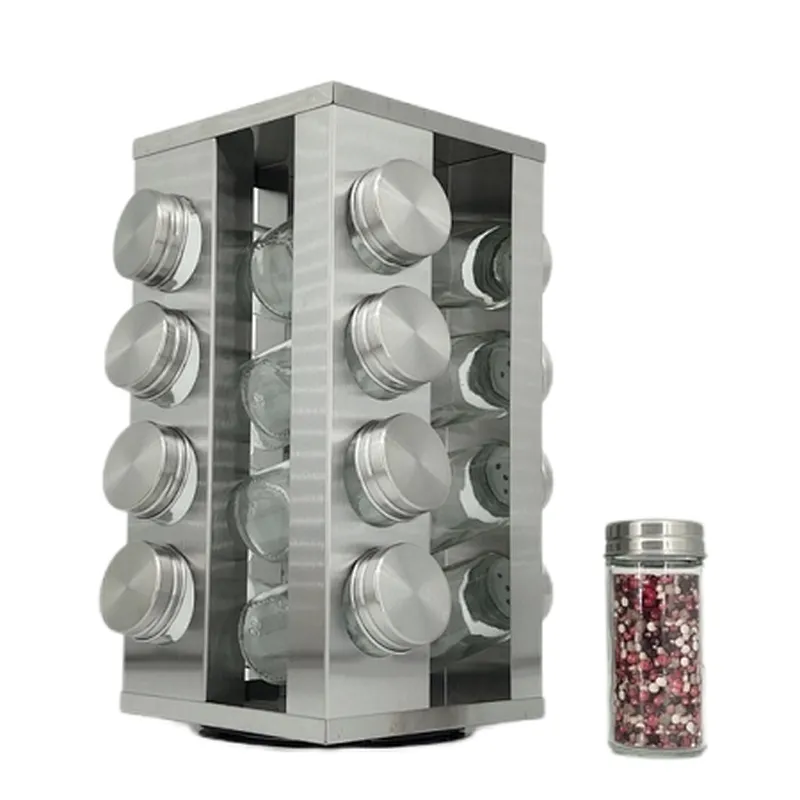 stainless steel spice jar set,stainless steel spice jar set 16pcs, stainless steel spice jar 16pcs