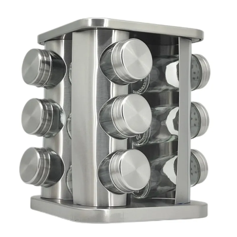 12 spice jar and rack set, spice jar and rack set,spice jar and rack set 12pcs