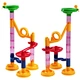 Marble Run Toy Kids Ball Track Marble Toy Marble Race Coaster Construction Railroad Building Blocks Toys