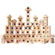 wooden gem blocks