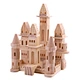 wooden castle blocks set