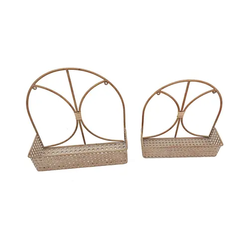 Nesting Metal Wall Shelf