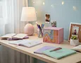 Storage Box with Rainbow Effect Decoration