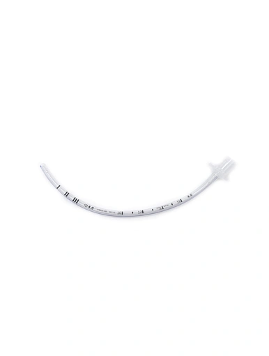 endotracheal tube cuffed and uncuffed
