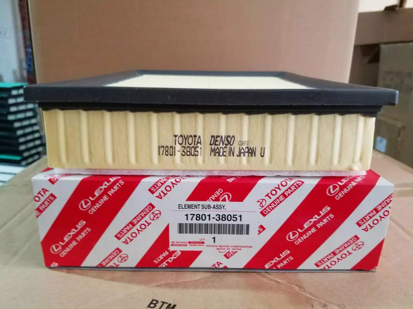 17801-38050 1780138051 17801-38051 Factory Price Auto Air Filter For Toyota FJ CRUISER 17801-0L040 17801-38050 1780138051 17801-38051 Car Air Filter